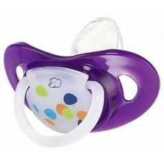 Пустышка Bebe Confort 30001163 CP силикон/6 фиолетовая - 2 шт