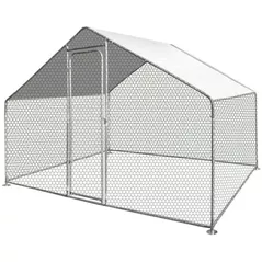 Курятник Micul Fermier Cotet (tarc) pasari 3x2x1.95m otel galvanizat (GF-2195)