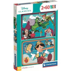 Пазл Clementoni Puzzle 2x60 WD Classic 2025 (24823)