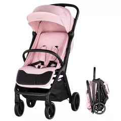 Детская коляска Chipolino LKDI02506PM DIAMOND pink marshmallow autofold, до 22kg