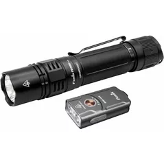 Lanternă Fenix PD36R Pro LED Flashlight+E03R V2.0 (Grey) Kit