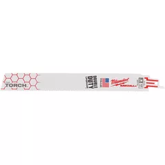 Accesoriu pentru fierăstrăie Milwaukee 48005714 THE TORCH Panza fierastrau sabie metal, 300mm, 10Tpi (5buc)