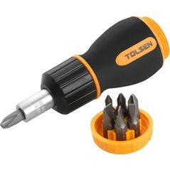 Șurubelniță Tolsen Surubelnita cu clichet 7in1 (20033)