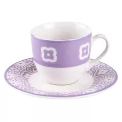 Cană Tognana 37282 Ambra Panarea Набор чашек кофейных Ambra 6шт 60ml с блюдцами