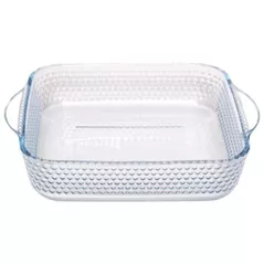 Formă de copt Borart 45496 Vas de copt patrat cu fagure embosat 30x27.4cm