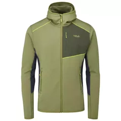 Îmbrăcăminte sport Rab Jacheta barbati Syncrino Mid Hoody Chlorite Green XL (QFF-17-CHG-XLG)