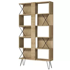 Raft de birou Trendy Extra, Stejar 90x167x22cm, raft de carti