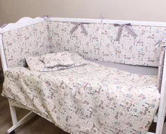 Детское постельное белье PernaMea Set lenjerie 8 piese Baby Freya (PM.100262/7)