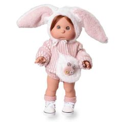 Кукла Antonio Juan 23312 Ирис в шапочке с ушками 38 см, код 1174D