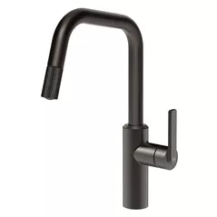 Смеситель кухонный Gessi 60946-707 Black Metal Br PVD