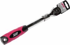 Unealta de mana JTC JTC-5027 Трещотка с регулируемой длиной 1/2" 305-455мм (резиновая ручка)