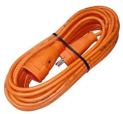 Удлинитель электрический TEB Electrik 72342 Prelungitor cu o priza, 25m, 3х1.5mm², 16A, ІР44, oranj (800.825.100)