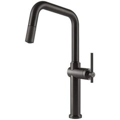 Bateria bucătărie Gessi 60652-707 Habito Black Metal Brushed PVD