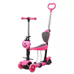 Самокат New World 0074 Trotineta pt copii 3in1 (roz), 05306