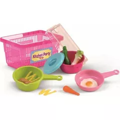 Bucătărie și veselă de jucărie Androni 2101-0001 Набор Овощи в корзине