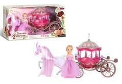 Кукла Essa 146A Set Prințesa cu cal și careta
