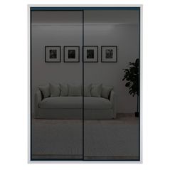 Шкаф Bayro Parma Graphite 1600x2250x600 белый, купе
