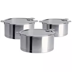 Set veselă Cristel S4CQL Set 3buc 14/16/18/20cm fara maner STRATE