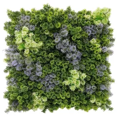 Искусственная изгородь Tenax 17856 Greenery Moss White Purple 50x50cm
