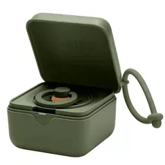 Пустышка BIBS 4200218 Cutie multifunctionala Hunter Green pentru depozitare suzete