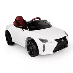 Mașină electrică pentru copii Golden Baby JE1618 LC500 Lexus, alba, GB2231