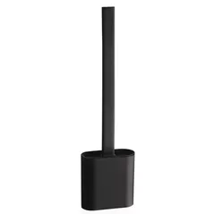 Perie WC Bisk 08636 SANA, din cauciuc, negru