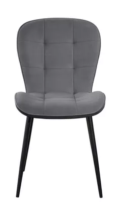 Стул Interdepo GIO, Dark Grey Velour