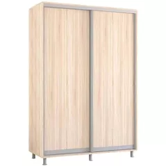 Dulap Mobildor-Lux Aron-P uși glisante din PAL (150x60x220H cm) Sonoma