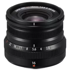 Объектив FujiFilm Fujinon XF16 mm F2.8 R WR bk