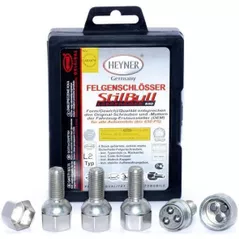 Комплект болтов-секреток Heyner 855000 bolturi-antifurt StilBull în set - tip L2