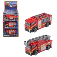 Машина HTI 1373616 Mașină de pompieri Teamsterz, în as.