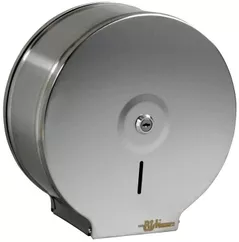 Suport pentru hârtie Bisk 00343 Dispenser hirtie igienica, inox JUMBO S1 satin