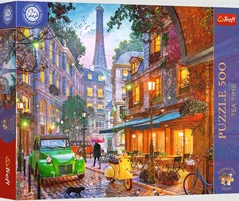 Головоломка Trefl 37614 Puzzles 500 European Puzzle Championship Premium Plus Tea Time: Paris Corner Cafe