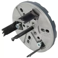 Набор головок, бит, насадок Wolfcraft Регулируемый корончатый сверл 40,55,68,70,75,82 мм 5986000