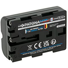 Аккумулятор для фото-видео Patona 1374, battery with USB-C Input f. Sony NP-FM500H