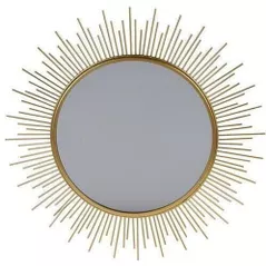 Oglindă Holland 24482 Gold настенное Лучи солнца D40cm