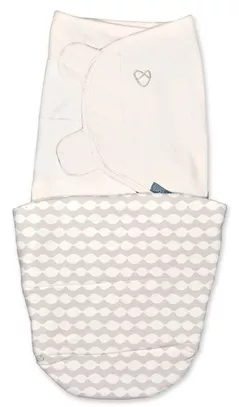 Accesoriu pentru înfășat Bright Starts 17384-075 Ingenuity SwaddleMe All Season, 0-3 luni, Dream Waves