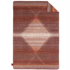 Textile de casă Ibena 2013/300 Jacquard Baumwolldecke Gizeh Brown/beige