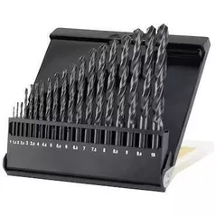 Сверло Stanley Набор сверл по металлу STA56025 19 шт. 1-10 мм