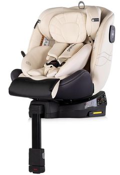 Scaun auto Chipolino STKPR02503BI I-Size 40-150cm Isofix 360 Premium Biscotta