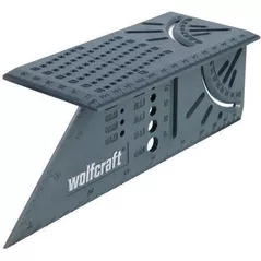 Линейка Wolfcraft 5208000 Echer cu unghi ascutit 3D