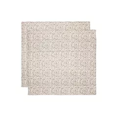 Accesoriu pentru înfășat Jollein 535-852-67045 Pelinci de muselina Retro Flowers, 115x115cm, 2buc