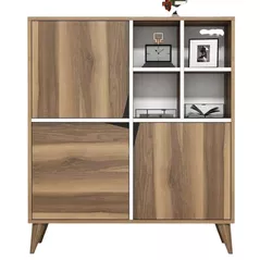 Комод Trendy Puls-Nuc, Alb 100x115x30cm, multifunctionala (GTR006628)