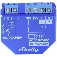 Выключатель электрический Shelly Plus 1 (3800235265000)