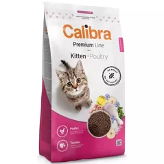 Hrană pentru animale de companie Calibra Cat Premium Line Kitten Poultry 10kg