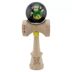 Активная игра Essa 164578 Kendama Super Sticky X Original, 7.5x6x18cm, Maimuță, negru