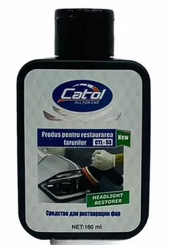 Средство для ухода за авто CatolLux VSL-53, Headlight restorer 180 ml, restaurarea farurilorр