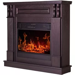 Șemineu electric ArtFlame Verona & Mirabella, 1118x1200x310 mm, Wenge