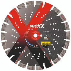 Диск отрезной Samedia Q12021-311629 disc diamantat pt beton Shoxx XR20 d.350x25.4 22 seg
