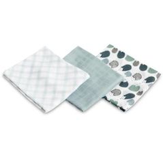 Accesoriu pentru înfășat Sensillo 0807 Набор пеленок 3шт Bamboo Hengehog 70x80 (0438)